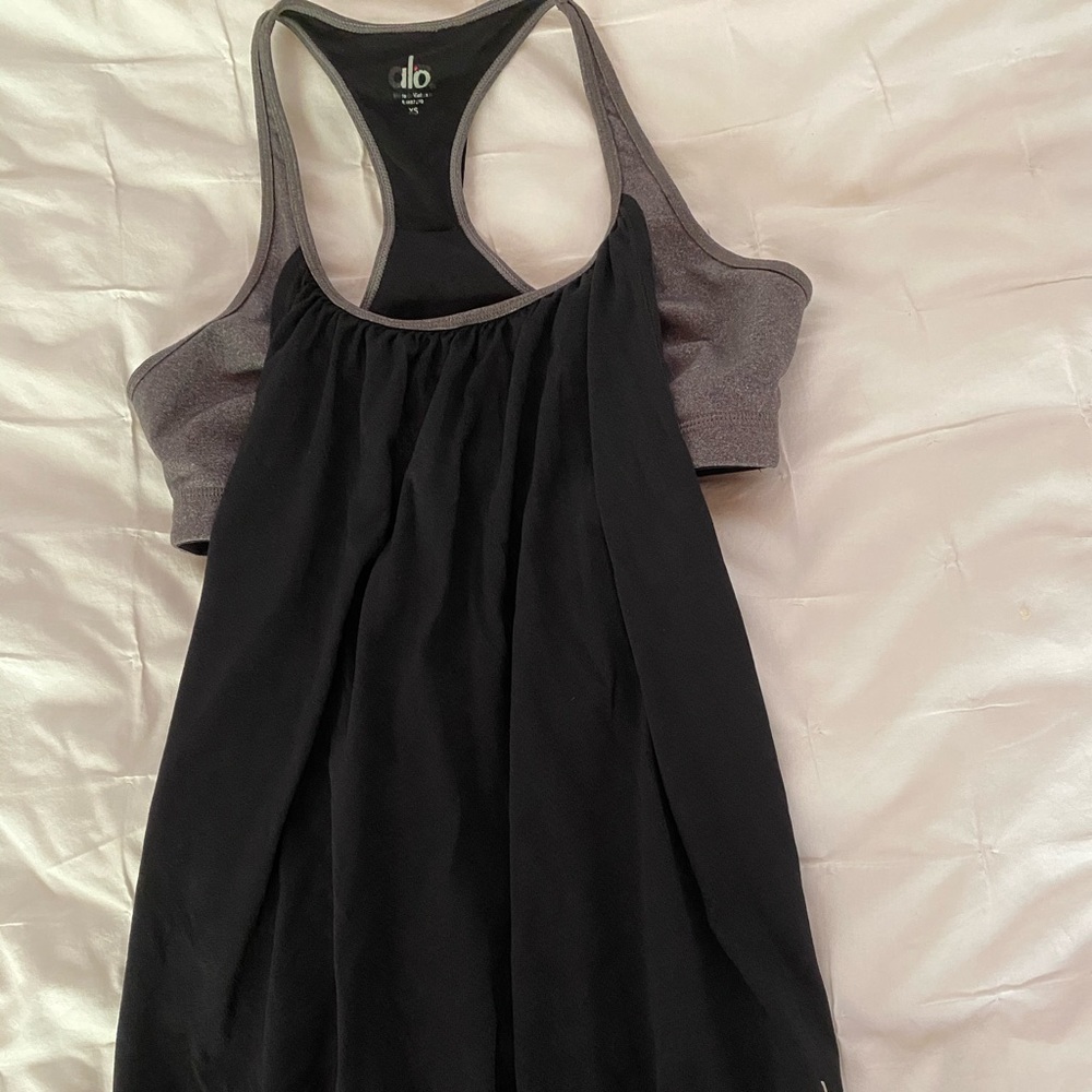 Alo yoga workout/yoga tank top
